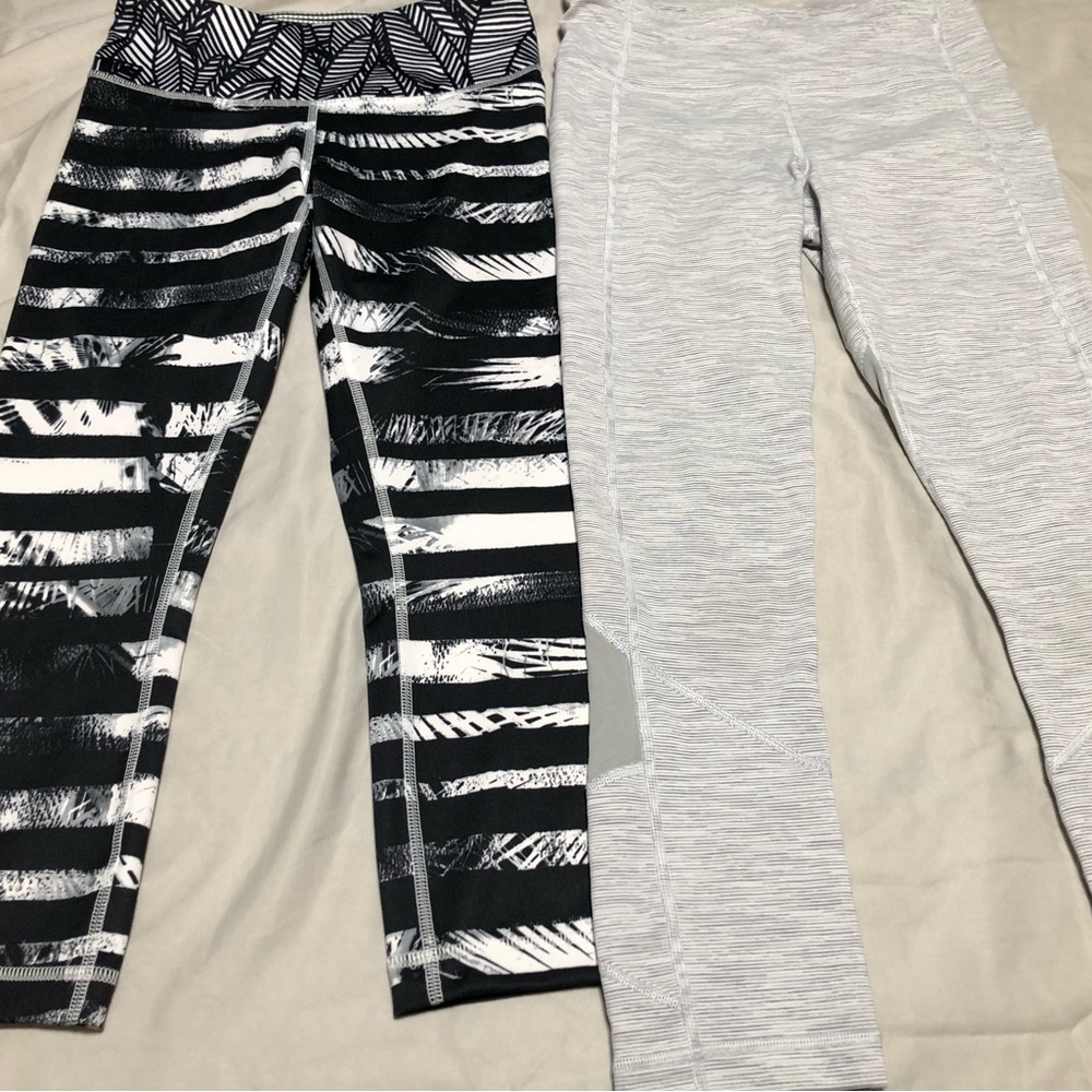 Lululemon Pace Rival + Wunder Under Crop sz.4 - Picture 1 of 9